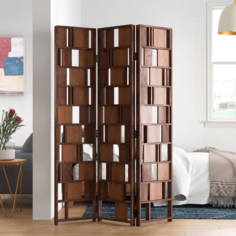 Brayden Studio Kisner 3 Panel Room Divider Wayfair